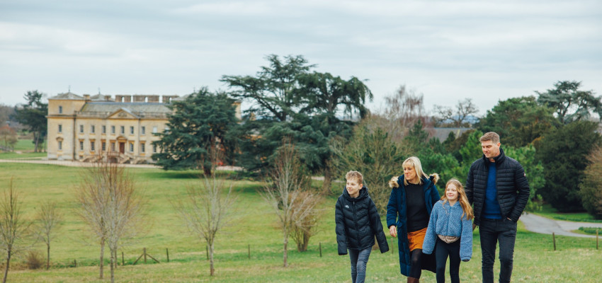 Walking at Croome Court