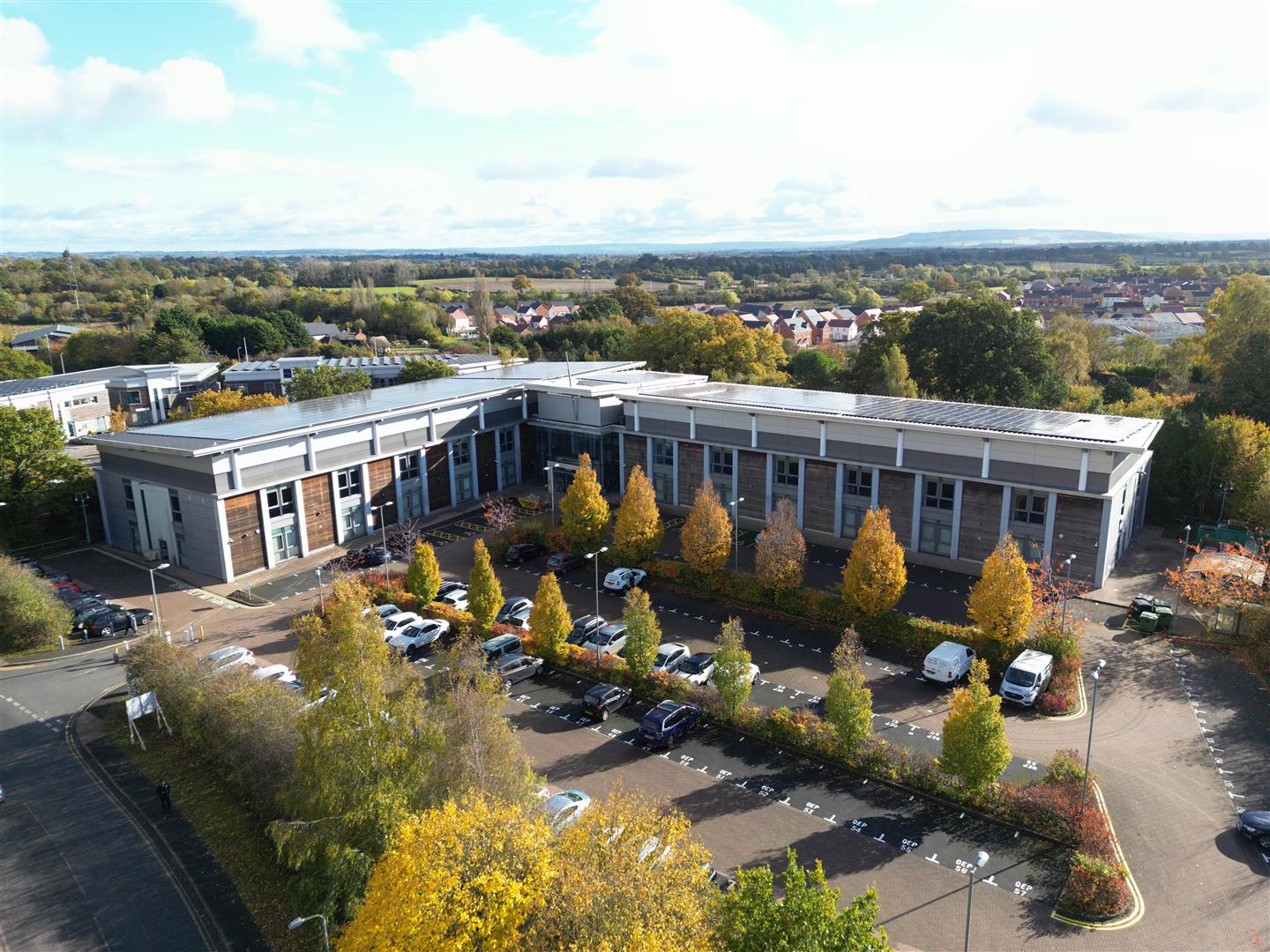 Wildwood AERIAL view of the building