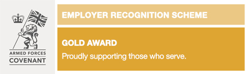 Employee Recognition Scheme Gold Award Banner 