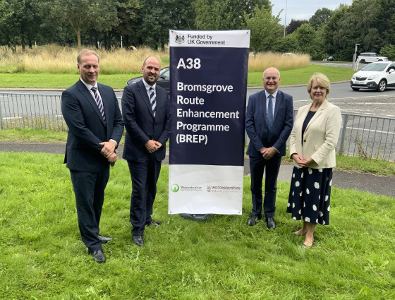 Latest news and progress on the A38 Bromsgrove improvements