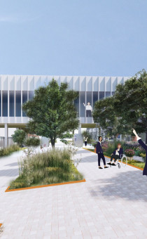 Artist Impression of the New Secondary School for Worcester