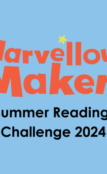 Marvellour Makers logo for 2024 summer reading challenge events
