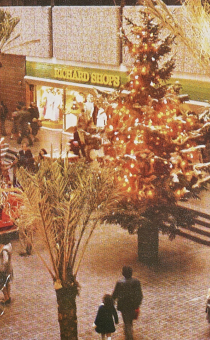 Kingfisher Shopping Centre in the 1970's